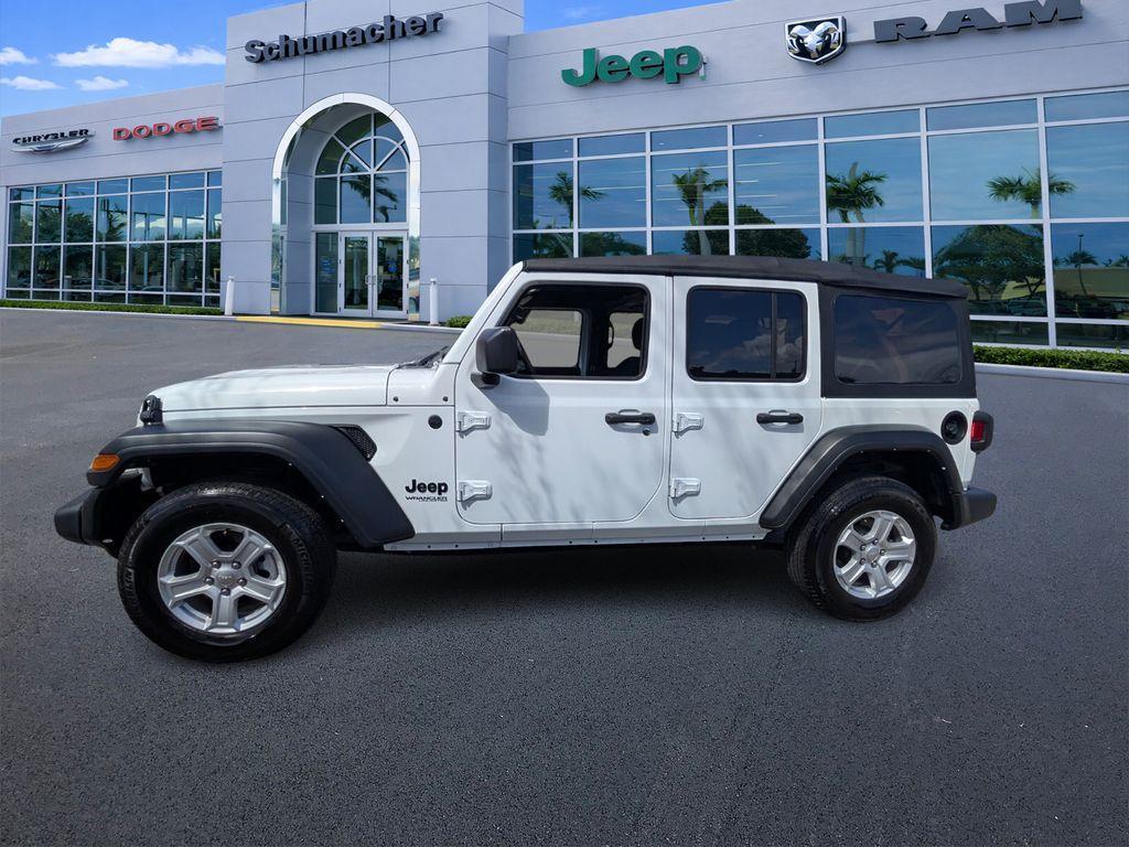 used 2022 Jeep Wrangler Unlimited car, priced at $29,000