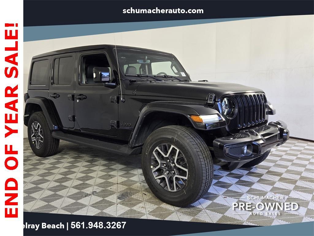 used 2023 Jeep Wrangler car, priced at $34,988