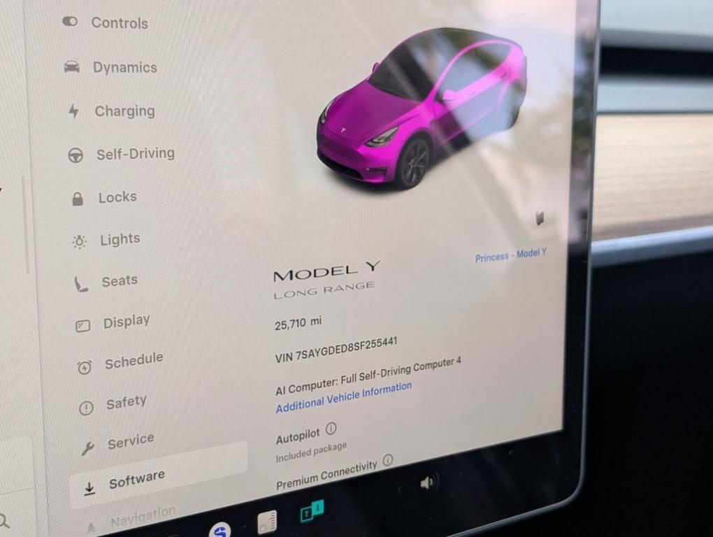 used 2025 Tesla Model Y car, priced at $37,777