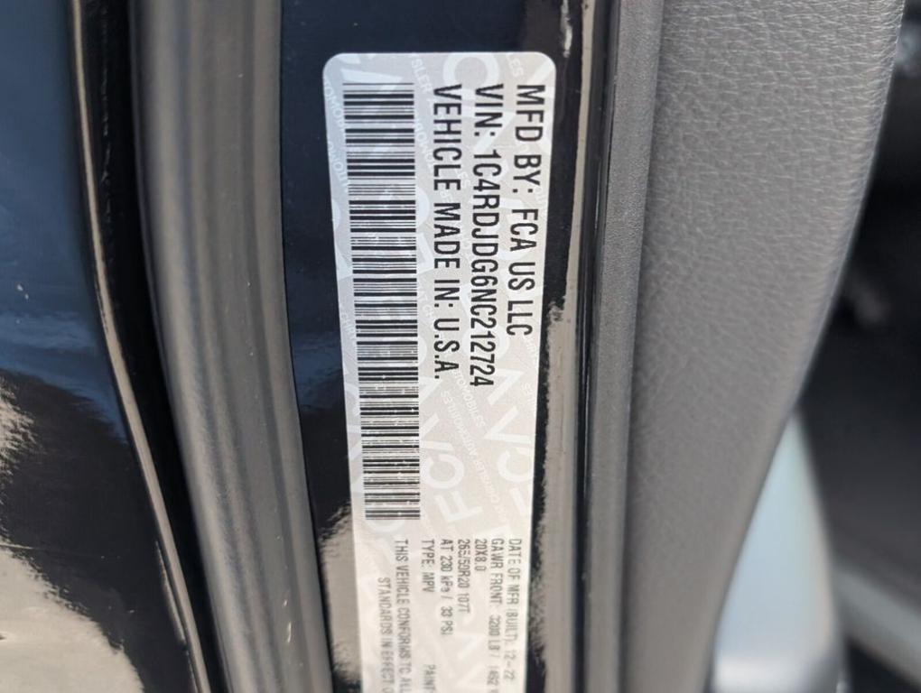 used 2022 Dodge Durango car, priced at $24,500