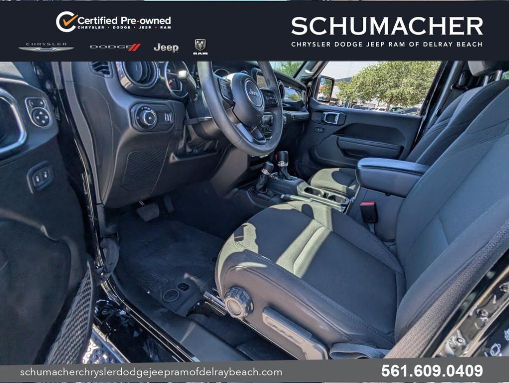 used 2023 Jeep Wrangler car, priced at $33,698