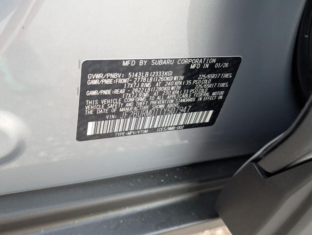 new 2026 Subaru Outback car, priced at $47,577