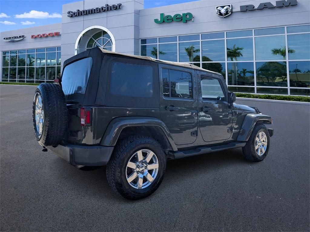 used 2015 Jeep Wrangler Unlimited car, priced at $17,478
