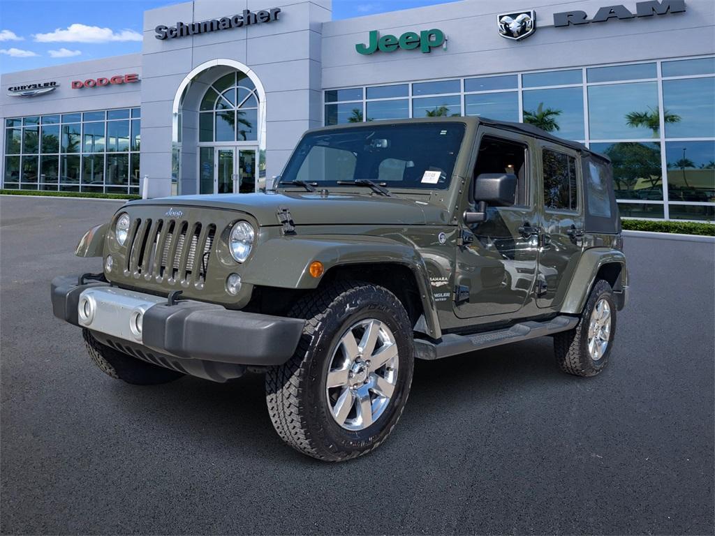 used 2015 Jeep Wrangler Unlimited car, priced at $17,478