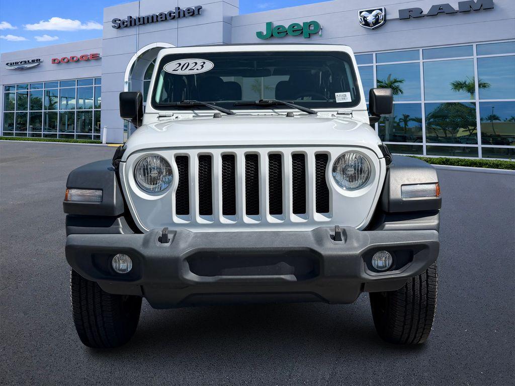 used 2023 Jeep Wrangler car, priced at $23,598