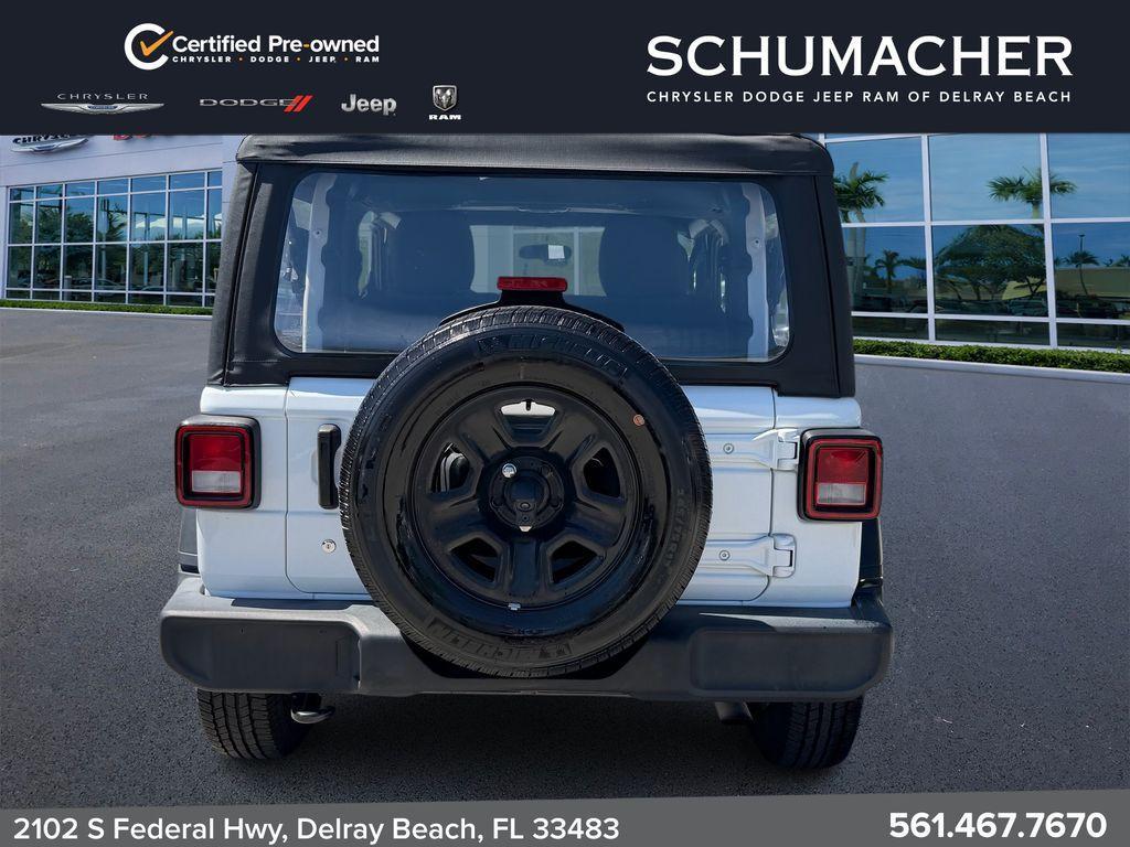 used 2023 Jeep Wrangler car, priced at $23,650