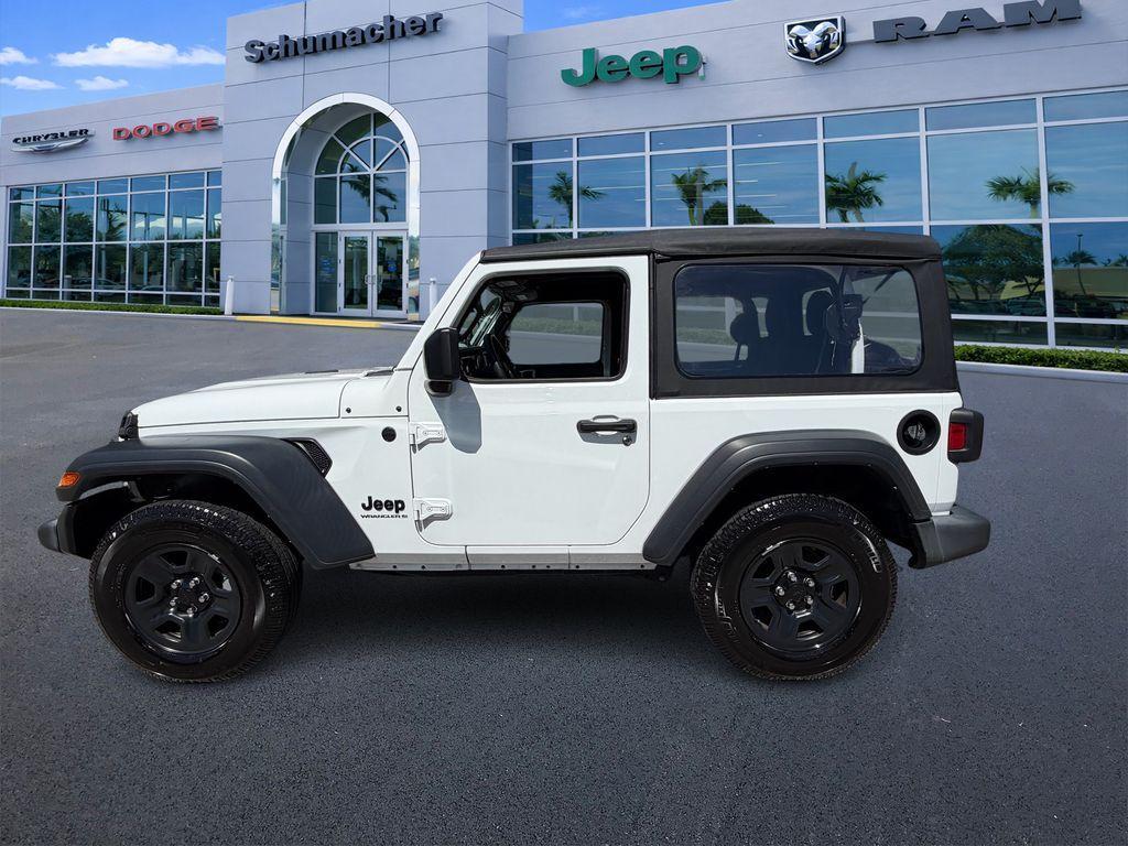 used 2023 Jeep Wrangler car, priced at $23,598