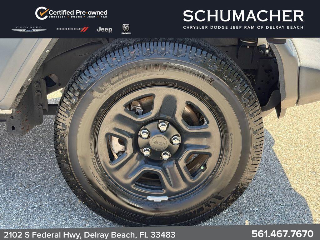 used 2023 Jeep Wrangler car, priced at $23,650