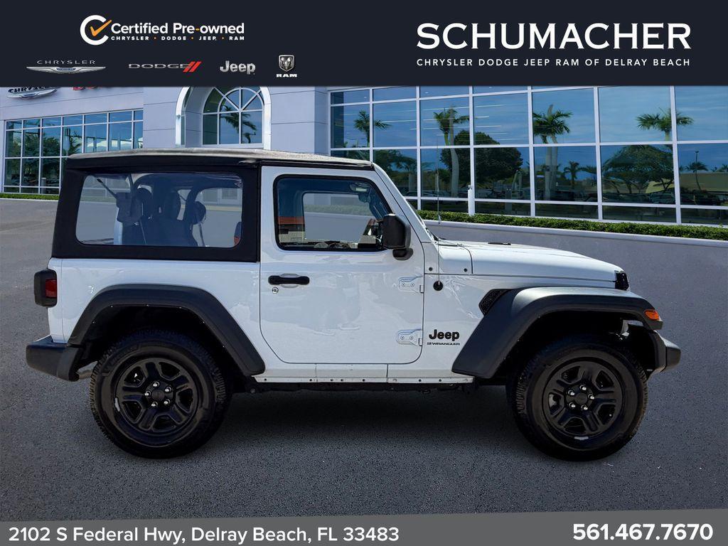 used 2023 Jeep Wrangler car, priced at $23,650