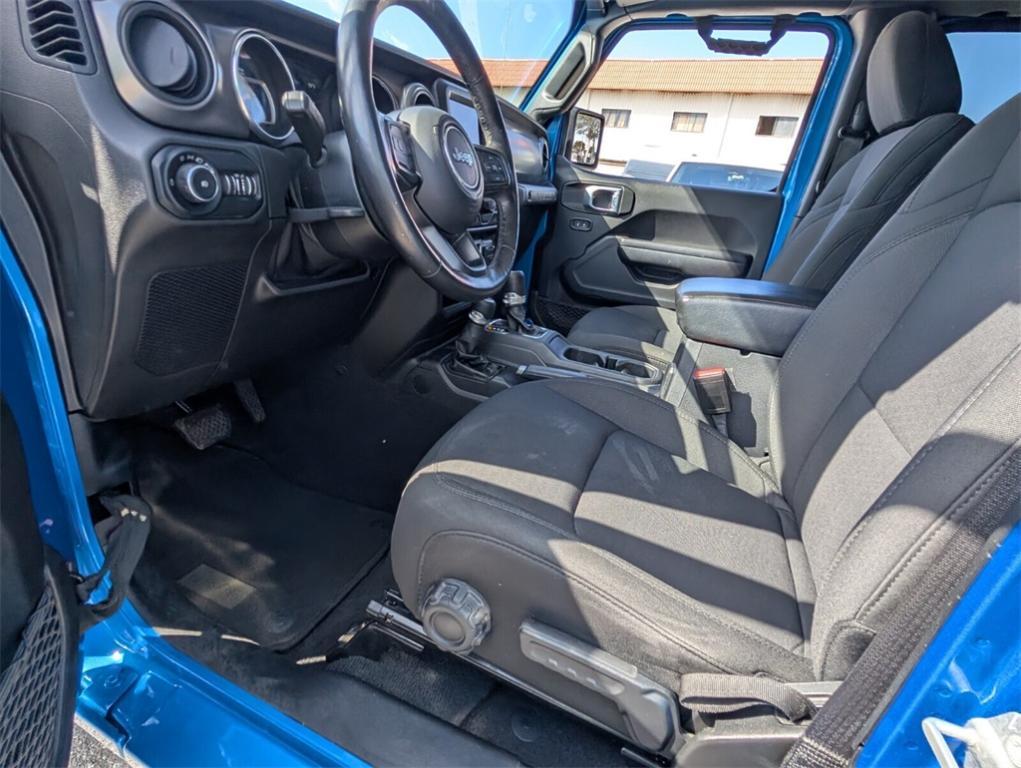 used 2021 Jeep Wrangler Unlimited car, priced at $22,928