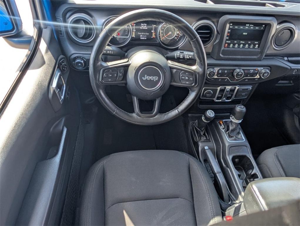 used 2021 Jeep Wrangler Unlimited car, priced at $22,928