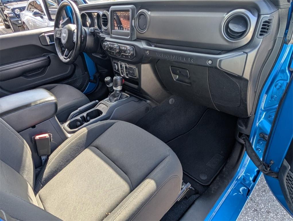 used 2021 Jeep Wrangler Unlimited car, priced at $22,928
