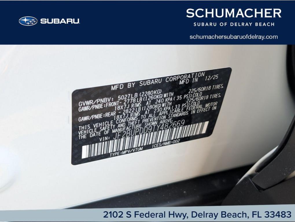 new 2026 Subaru Outback car, priced at $41,138
