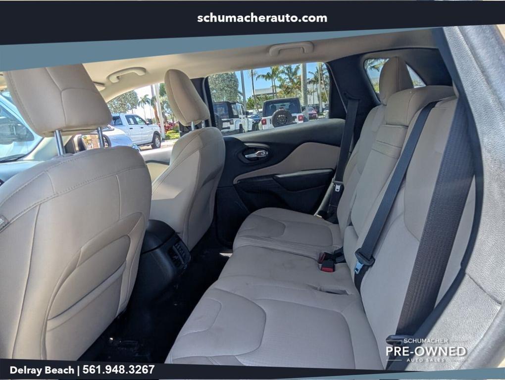 used 2015 Jeep Cherokee car, priced at $13,500
