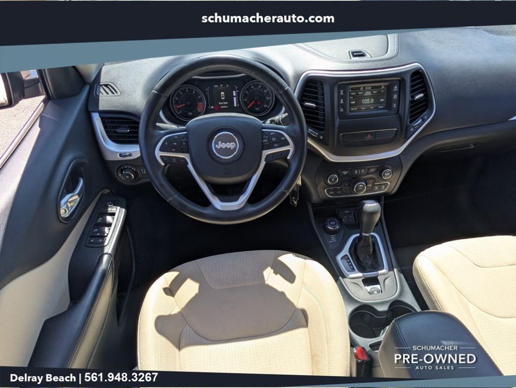 used 2015 Jeep Cherokee car, priced at $13,500
