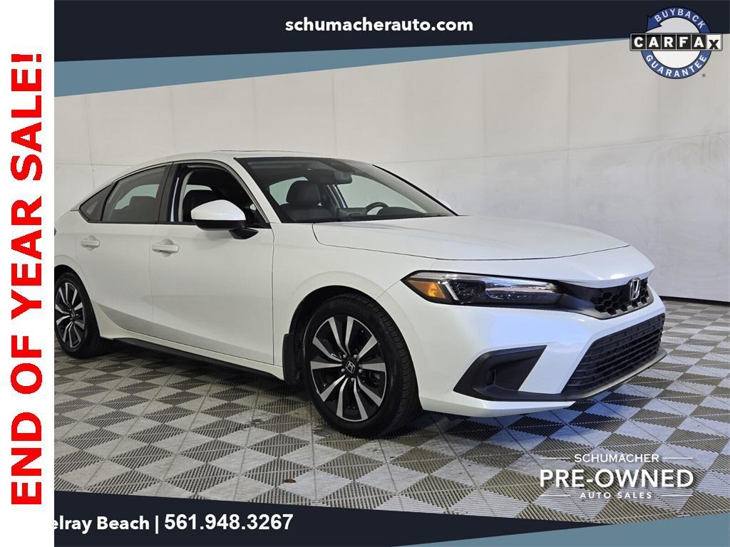 used 2022 Honda Civic car, priced at $19,398