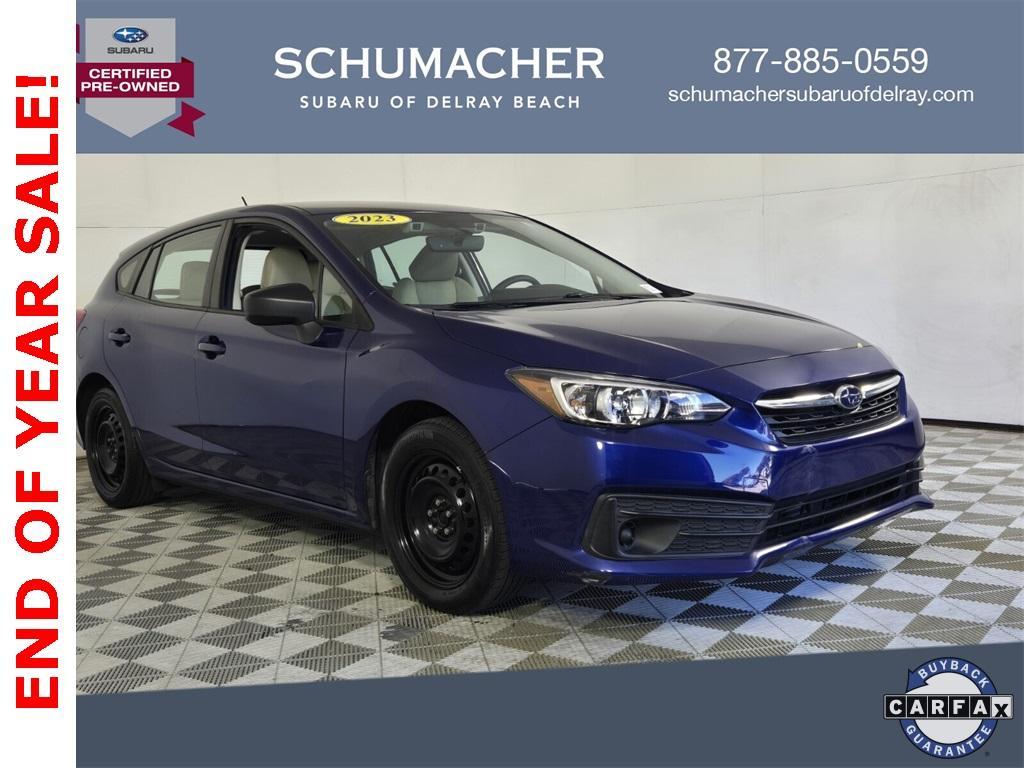 used 2023 Subaru Impreza car, priced at $17,688