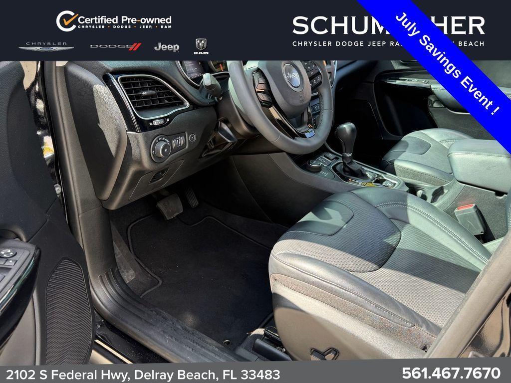 used 2023 Jeep Cherokee car, priced at $21,381