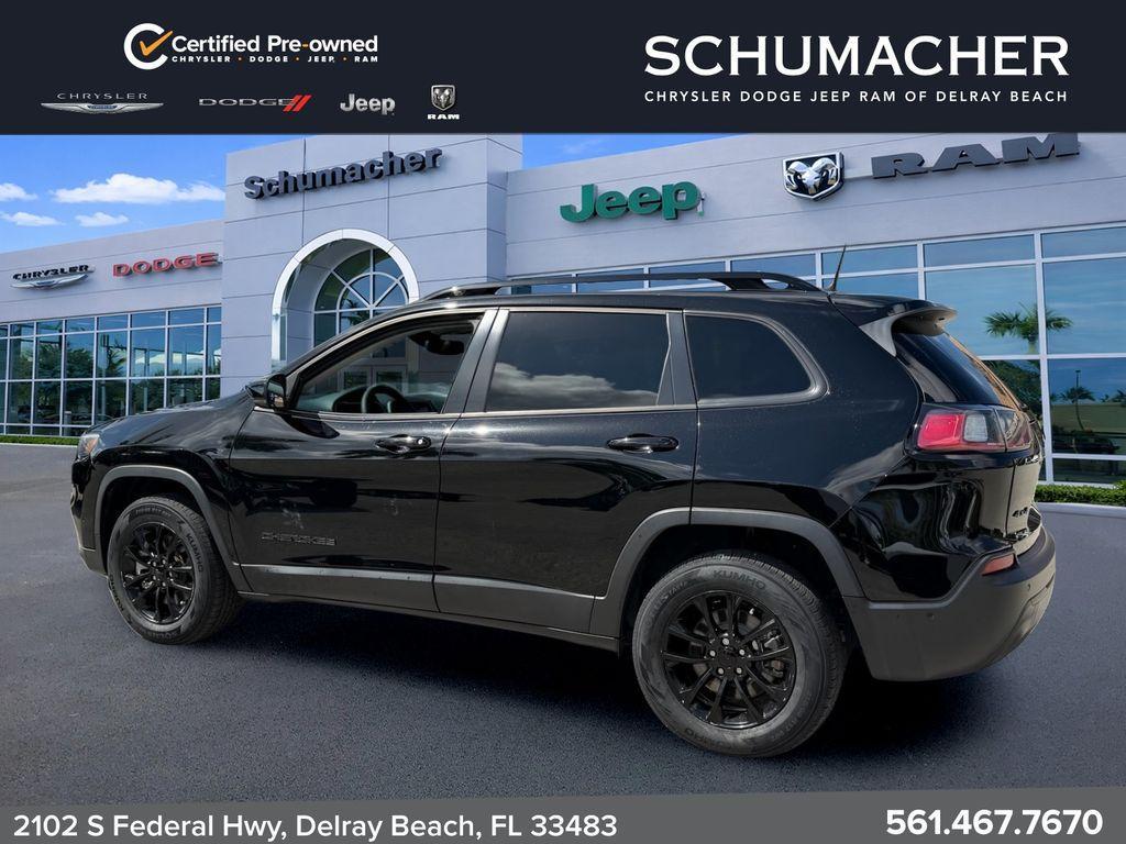 used 2023 Jeep Cherokee car, priced at $21,788