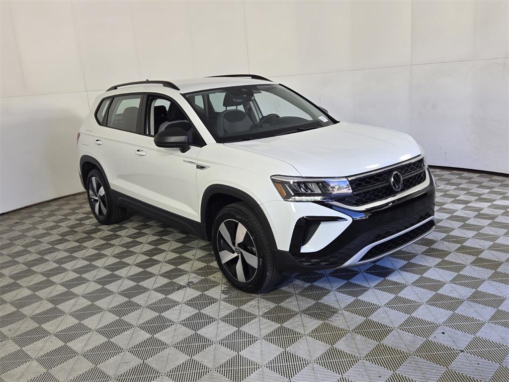 used 2024 Volkswagen Taos car, priced at $20,698