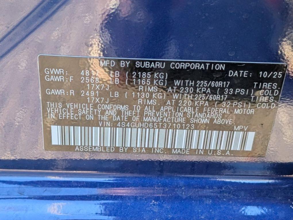 new 2026 Subaru Crosstrek car, priced at $28,344