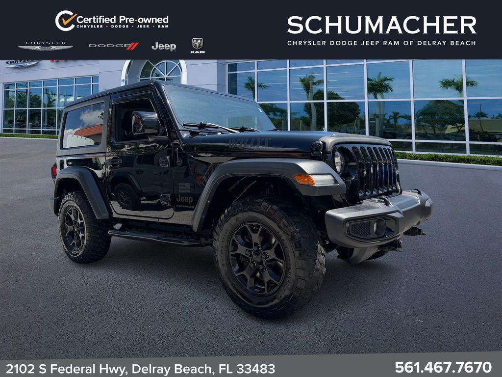 used 2023 Jeep Wrangler car, priced at $25,988