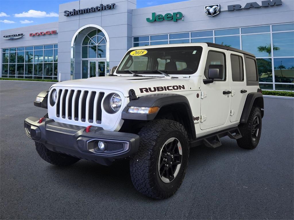 used 2018 Jeep Wrangler Unlimited car, priced at $24,888