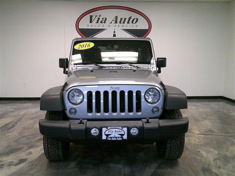 used 2016 Jeep Wrangler Unlimited car, priced at $21,500
