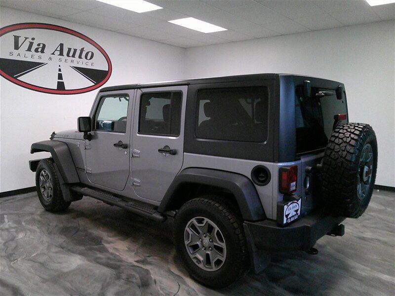 used 2016 Jeep Wrangler Unlimited car, priced at $21,500