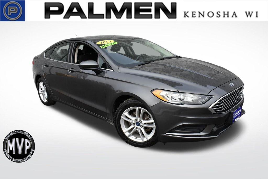 used 2018 Ford Fusion car, priced at $13,600