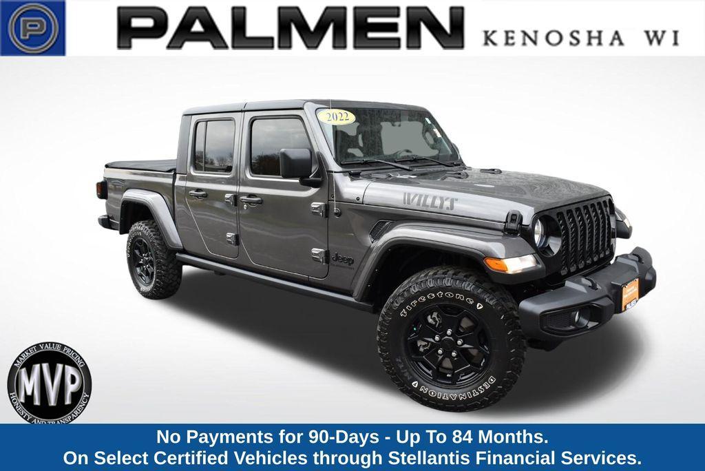 used 2022 Jeep Gladiator car, priced at $32,500