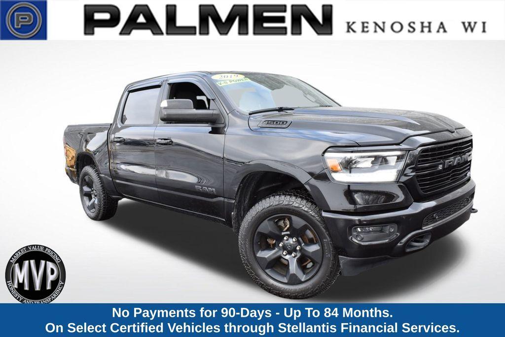 used 2019 Ram 1500 car, priced at $26,500