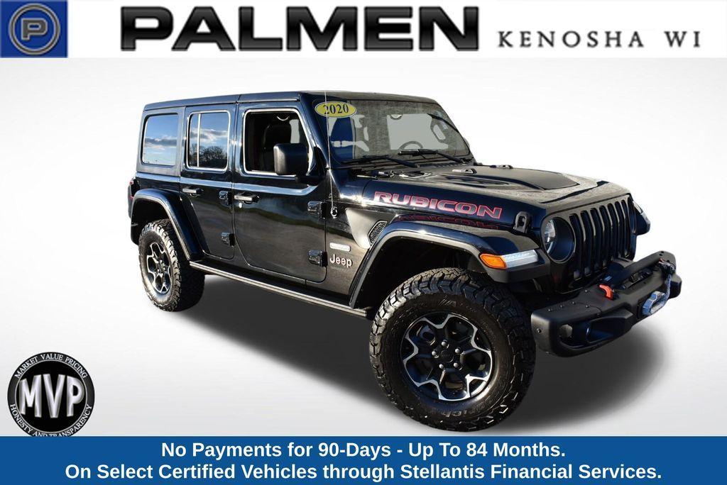 used 2020 Jeep Wrangler Unlimited car, priced at $29,500
