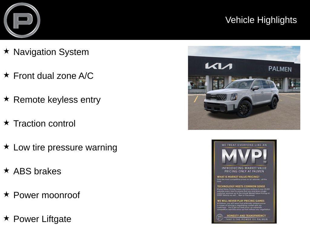 new 2025 Kia Telluride car, priced at $44,678