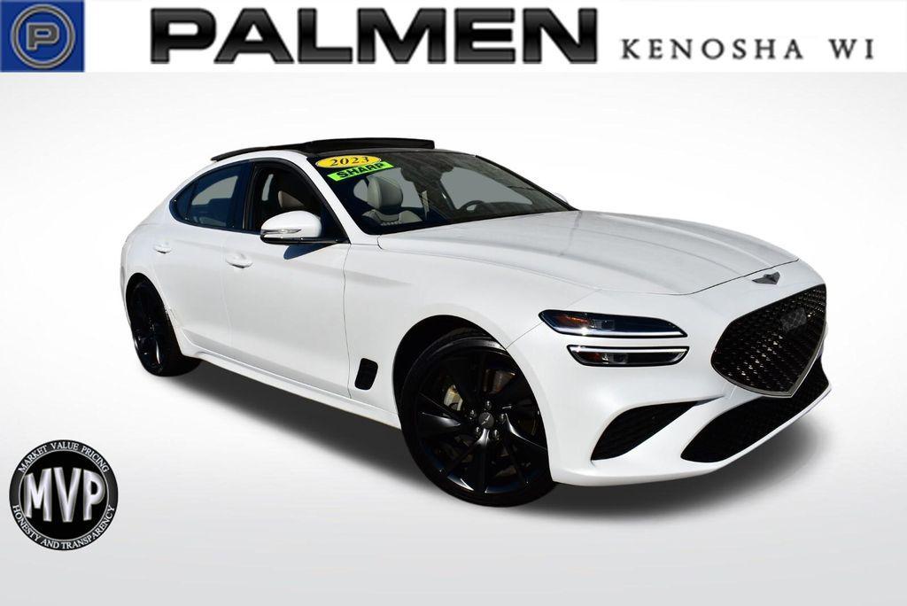 used 2023 Genesis G70 car, priced at $30,500