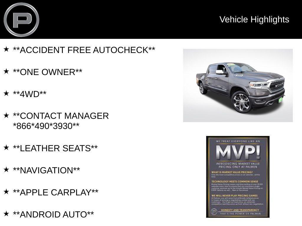 used 2021 Ram 1500 car, priced at $34,500