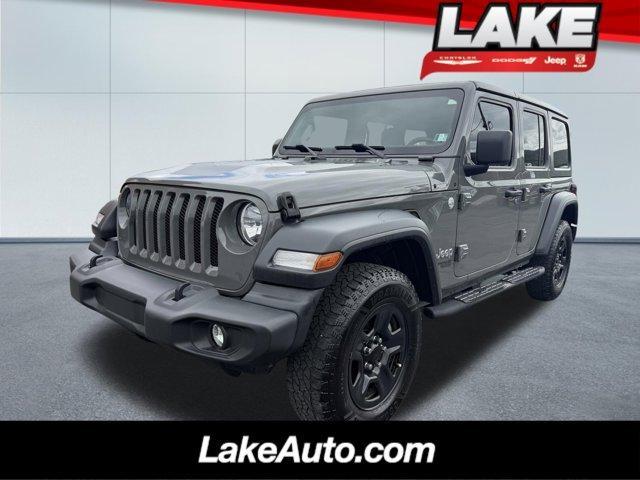 used 2018 Jeep Wrangler Unlimited car, priced at $21,498