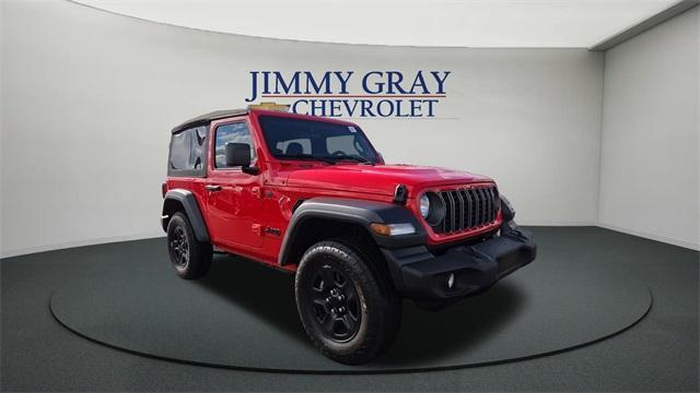 used 2024 Jeep Wrangler car, priced at $29,950