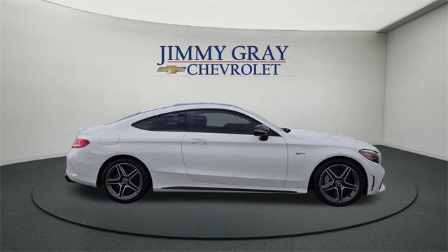 used 2020 Mercedes-Benz AMG C 43 car, priced at $32,000