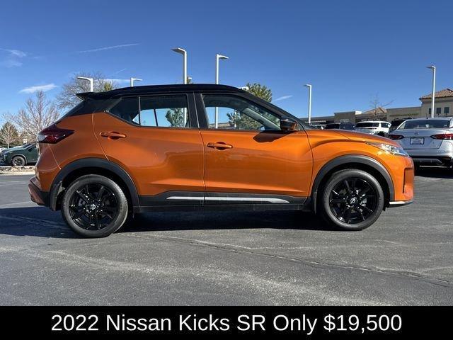 used 2022 Nissan Kicks car, priced at $20,099