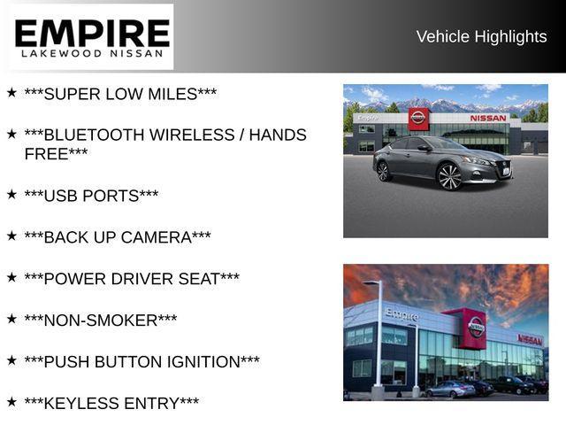 used 2022 Nissan Altima car, priced at $19,956
