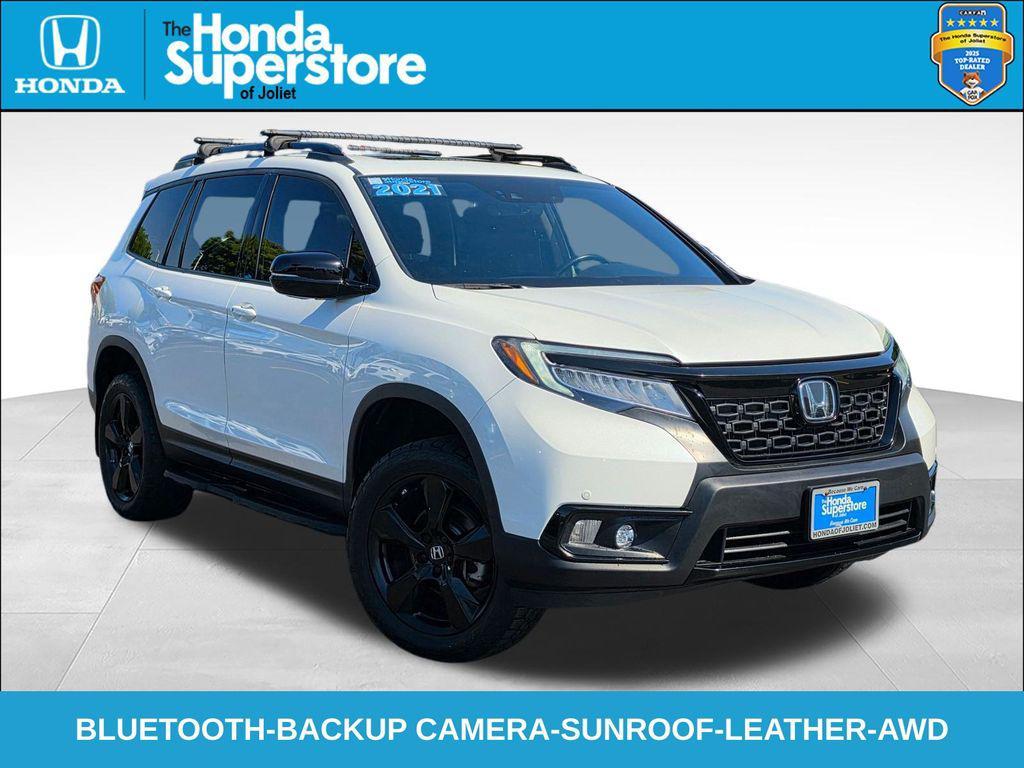 used 2021 Honda Passport car, priced at $23,867