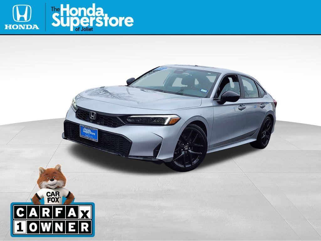 used 2025 Honda Civic car, priced at $24,580