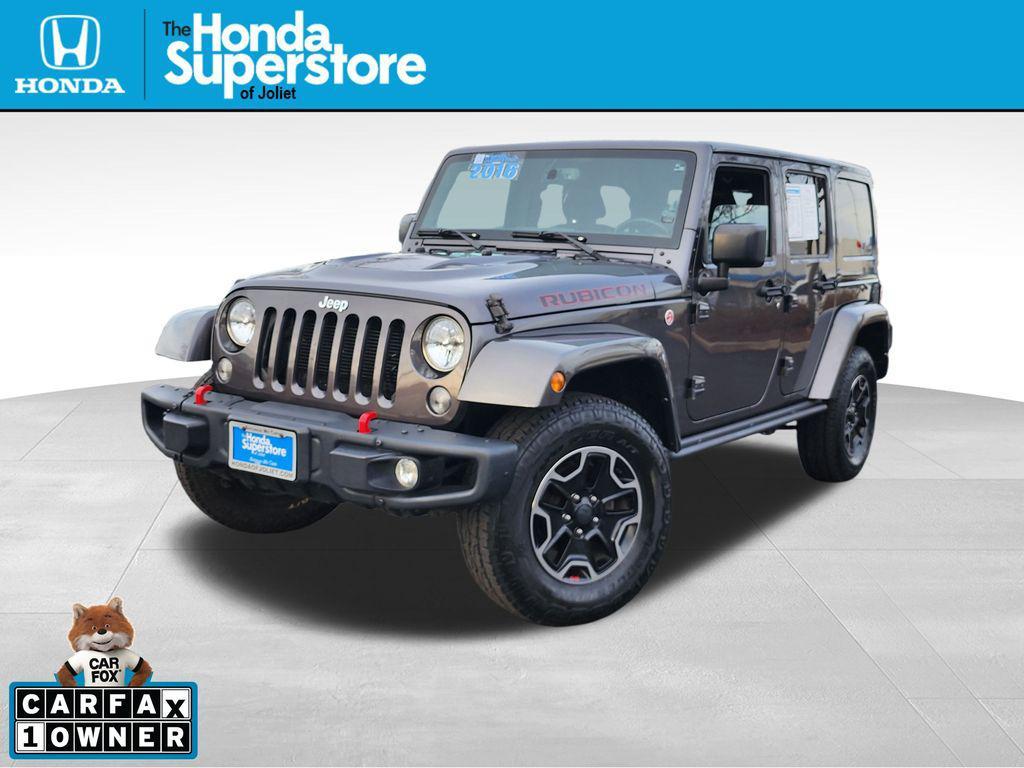 used 2016 Jeep Wrangler Unlimited car, priced at $20,966
