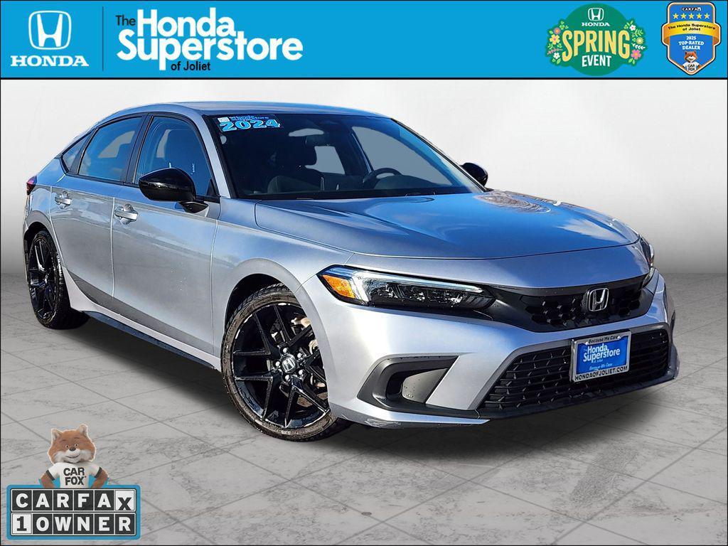 used 2024 Honda Civic car, priced at $24,550