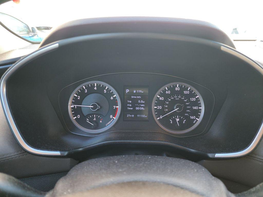 used 2020 Hyundai Santa Fe car, priced at $13,590