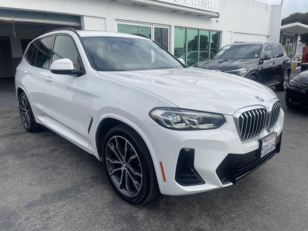 used 2022 BMW X3 car, priced at $31,997