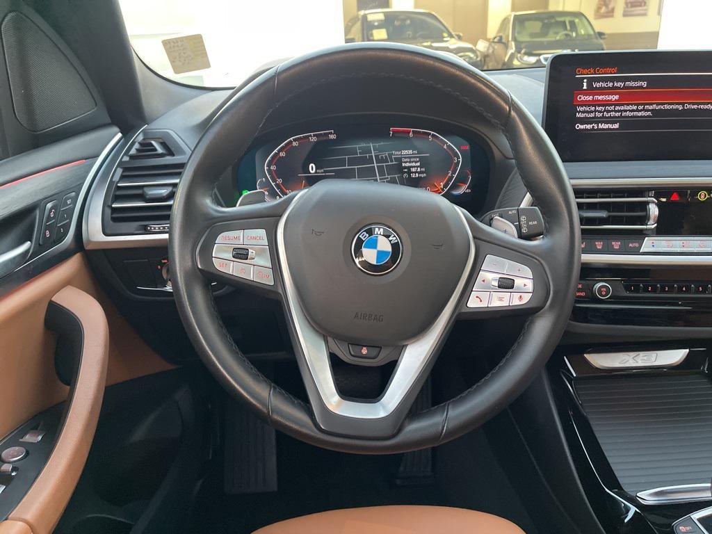 used 2022 BMW X3 car, priced at $31,977
