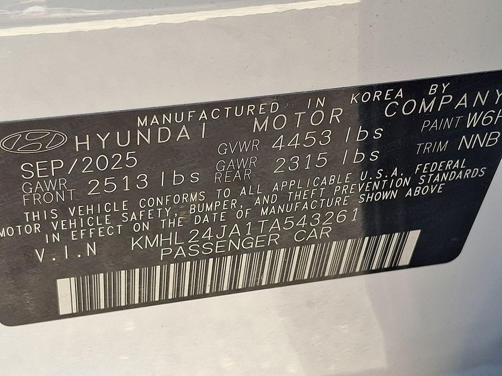 new 2026 Hyundai Sonata car, priced at $29,835