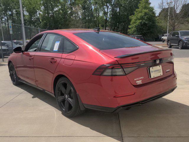 used 2023 Honda Accord Hybrid car, priced at $28,790